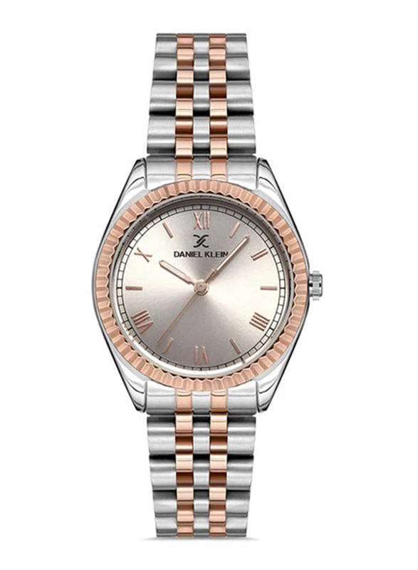 Daniel Klein Premium Analog Watch for Women with Stainless Steel Band, DK.1.12903-5, Steel/Rose Gold
Daniel Klein Premium Analog Watch for Women with Stainless Steel Band, DK.1.12903-5, Steel/Rose Gold
