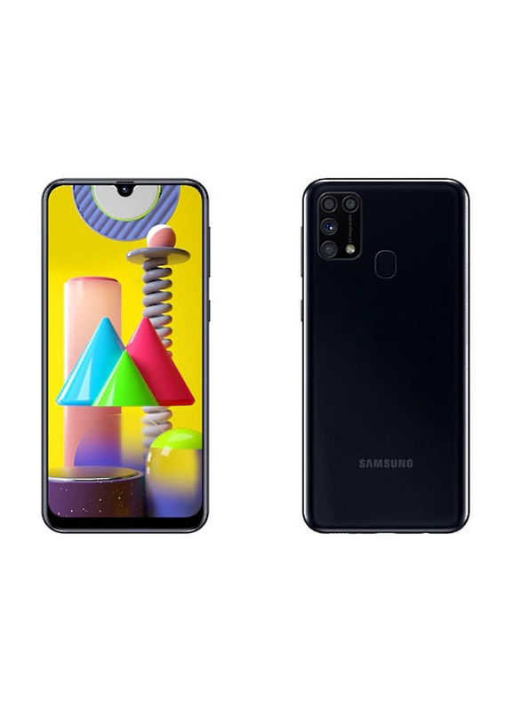 Samsung Galaxy M31 128GB Black, 6GB RAM, 4G LTE, Dual SIM Smartphone, International Version
Samsung Galaxy M31 128GB Black, 6GB RAM, 4G LTE, Dual SIM Smartphone, International Version