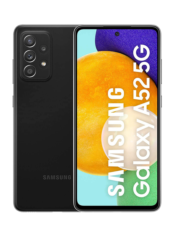 Samsung Galaxy A52 128GB Awesome Black, 6GB RAM, 5G, Dual Sim Smartphone, UK Version
Samsung Galaxy A52 128GB Awesome Black, 6GB RAM, 5G, Dual Sim Smartphone, UK Version