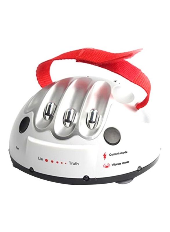 Funtoyworld Electric Lie Detecting Polygraph Device, W-TZ00761, Ages 3+, White/Red/Silver
Funtoyworld Electric Lie Detecting Polygraph Device, W-TZ00761, Ages 3+, White/Red/Silver
