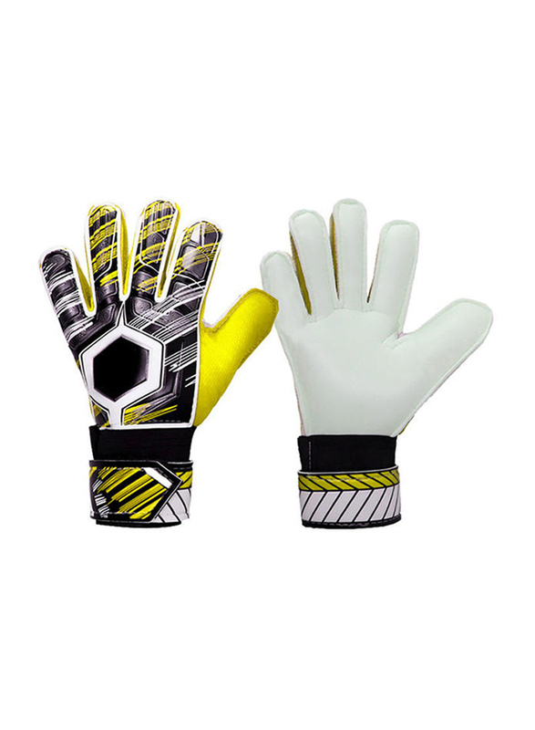 Adult Kids Football Soccer Goalkeeper Goalie Full Finger Hand Protection Gloves, Yellow
Adult Kids Football Soccer Goalkeeper Goalie Full Finger Hand Protection Gloves, Yellow