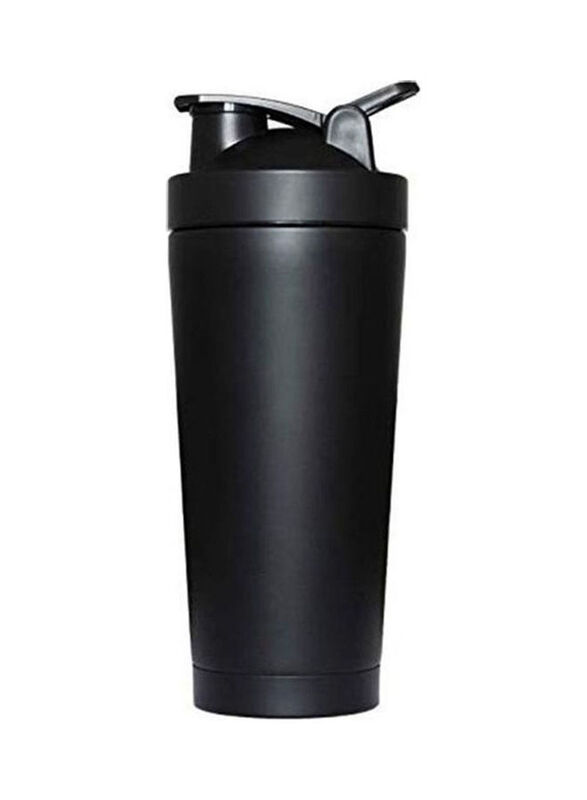 350ml Stainless Steel Protein Shaker Double Wall Vacuum Insulated Water Bottle, Black
350ml Stainless Steel Protein Shaker Double Wall Vacuum Insulated Water Bottle, Black