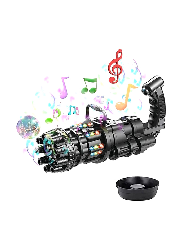 Xiuwoo Gatling Bubble Gun with Cap, Ages 3+