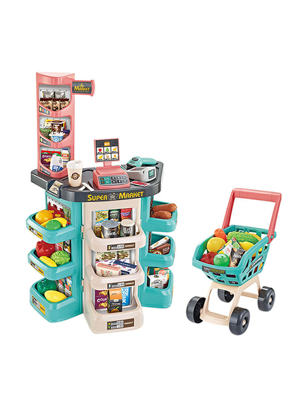 Little Angel Home Supermarket Accessories with Trolley Role Play Set Toy for Kids, 47 Pieces, Ages 3+
Little Angel Home Supermarket Accessories with Trolley Role Play Set Toy for Kids, 47 Pieces, Ages 3+