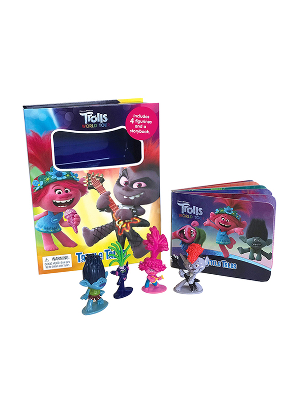 DreamWorks Trolls World Tour Tattle Tales, Hardcover Book, By: Phidal Publishing Inc.
DreamWorks Trolls World Tour Tattle Tales, Hardcover Book, By: Phidal Publishing Inc.