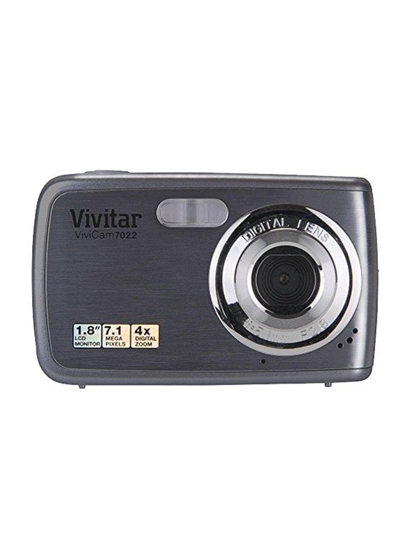 Vivitar 7022 7.1 ViviCam Megapixel Compact Camera with 7.45mm Lens, 7.1 MP, Graphite
Vivitar 7022 7.1 ViviCam Megapixel Compact Camera with 7.45mm Lens, 7.1 MP, Graphite