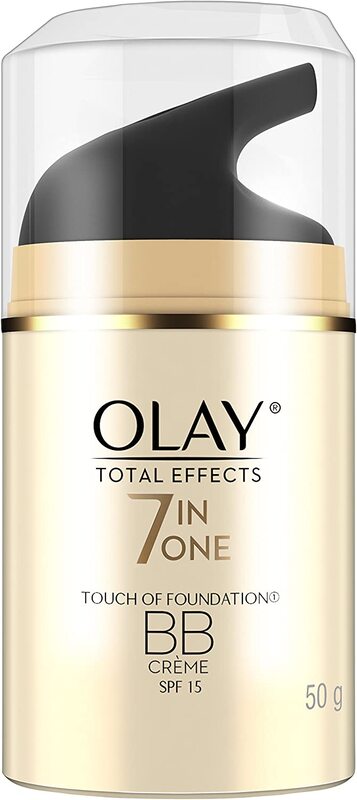 Olay Total Effects 7-In-1 Anti Ageing BB Day Cream with Touch of Foundation, 50gm
Olay Total Effects 7-In-1 Anti Ageing BB Day Cream with Touch of Foundation, 50gm