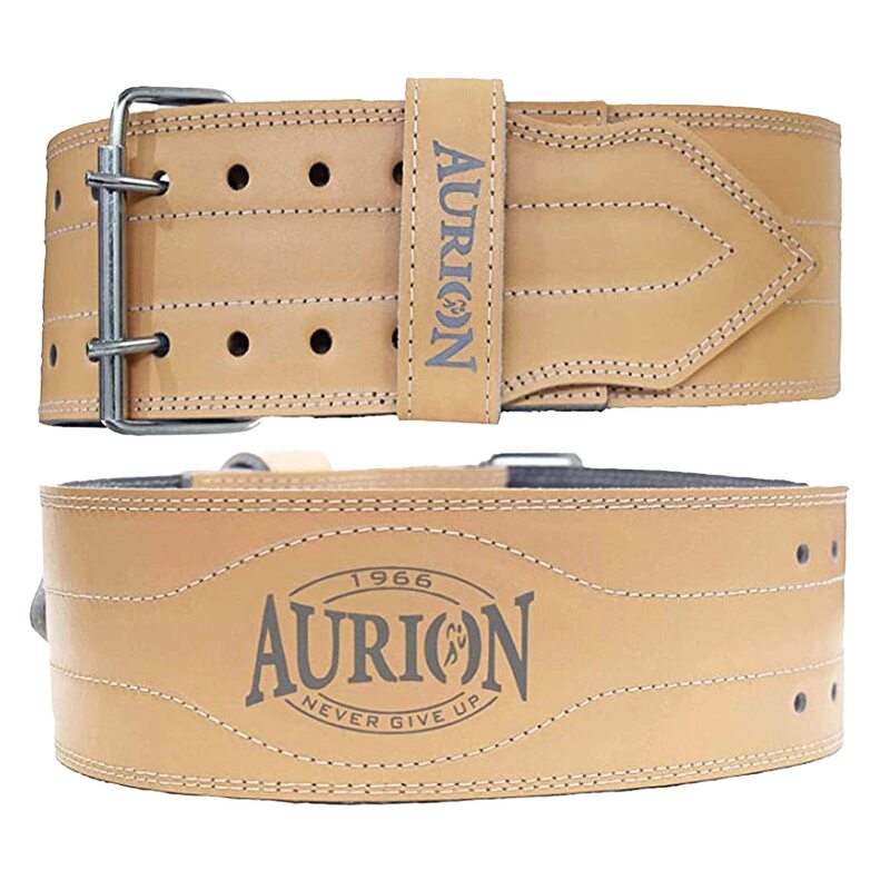Aurion Genuine Leather Pro Durable Comfortable & Adjustable Weight Lifting Belt with Buckle for Weightlifting, Small, Grey
Aurion Genuine Leather Pro Durable Comfortable & Adjustable Weight Lifting Belt with Buckle for Weightlifting, Small, Grey