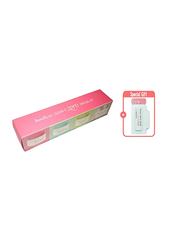 Banila Co. Clean It Zero Special Kit, 4 Pieces, Original, Purity, Resveratrol, Radiance
Banila Co. Clean It Zero Special Kit, 4 Pieces, Original, Purity, Resveratrol, Radiance