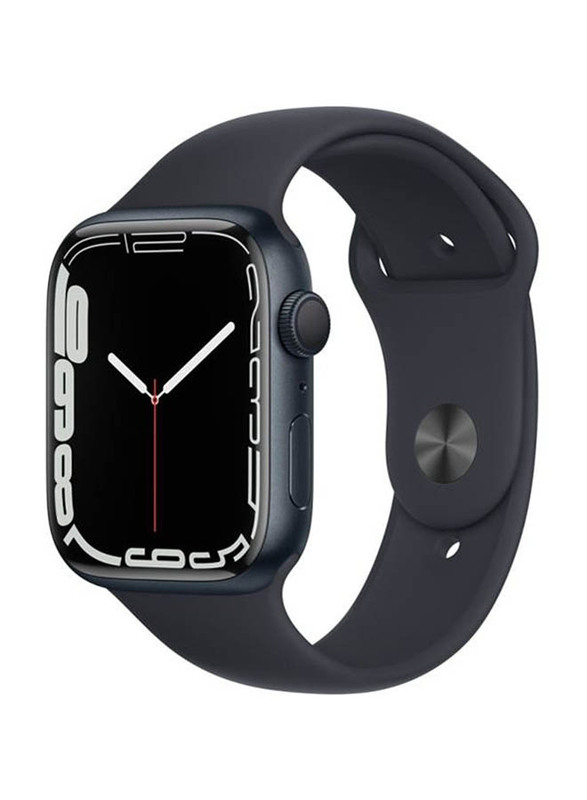 Apple Watch Series 7 - 41mm Smartwatch, GPS, Midnight Aluminium Case with Midnight Sport Band
Apple Watch Series 7 - 41mm Smartwatch, GPS, Midnight Aluminium Case with Midnight Sport Band