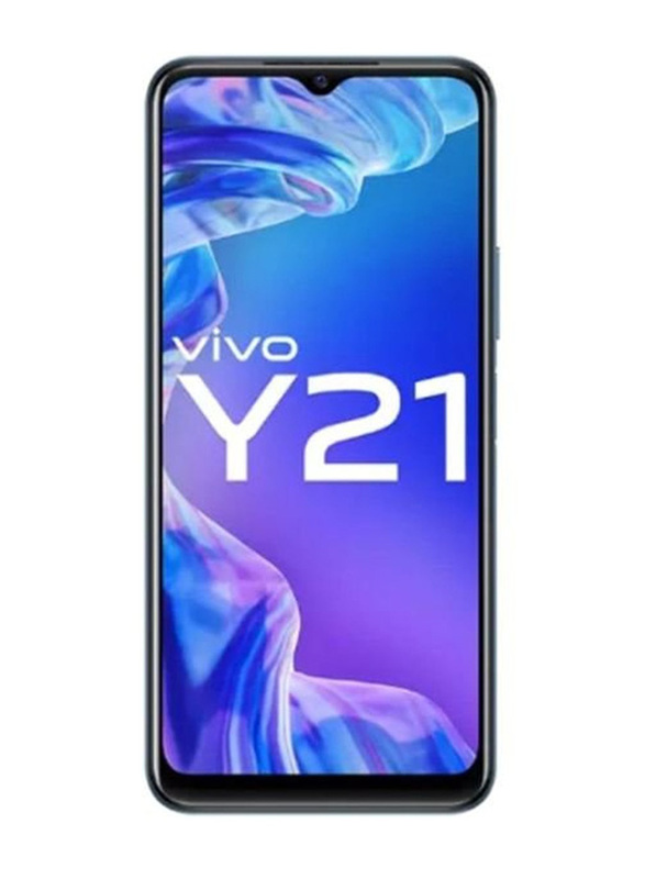 Vivo Y21 64GB Metallic Blue, Without FaceTime, 4GB RAM, 4G, Dual SIM Smartphone
Vivo Y21 64GB Metallic Blue, Without FaceTime, 4GB RAM, 4G, Dual SIM Smartphone