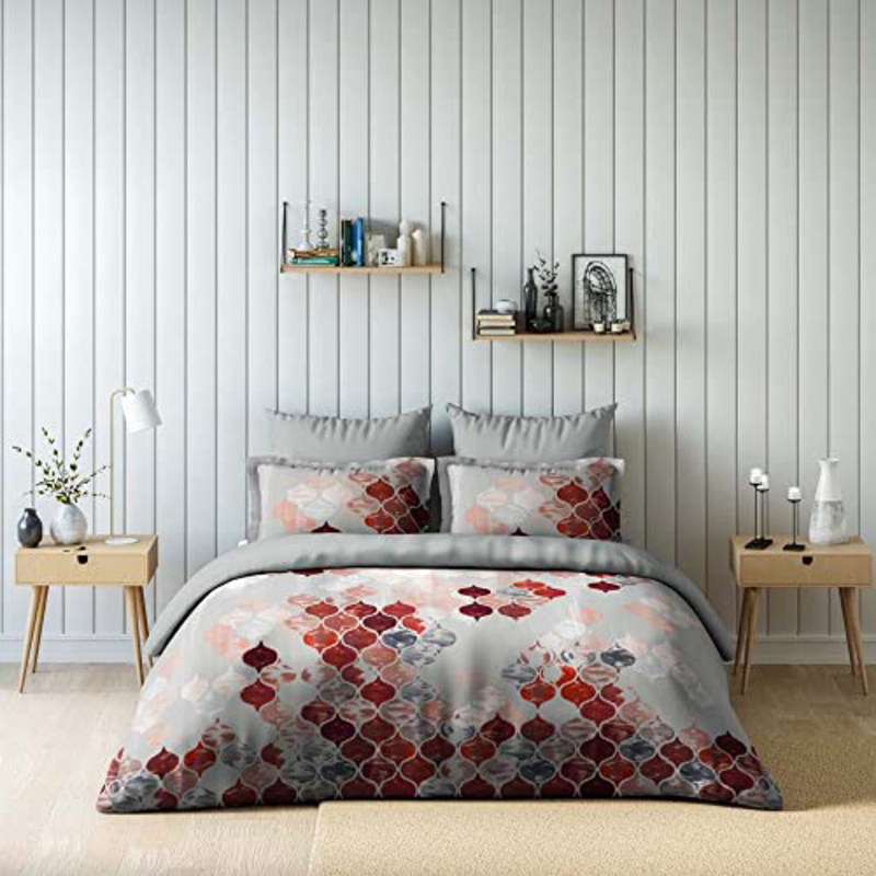 Danube Home 4-Piece Dazzeling Dusk Digital Printed Comforter Set, King, Grey Dd008
Danube Home 4-Piece Dazzeling Dusk Digital Printed Comforter Set, King, Grey Dd008