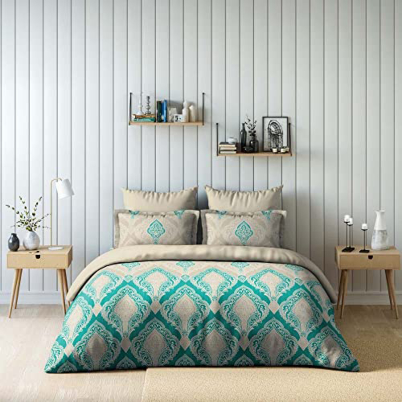Danube Home 4-Piece Arabian Saga Digital Printed Comforter Set, King, Sage Green As005
Danube Home 4-Piece Arabian Saga Digital Printed Comforter Set, King, Sage Green As005
