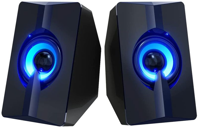 Direct 2 U S5 Colourful Luminous 4D Surround Sound Wired Gaming Computer Speaker, Black
Direct 2 U S5 Colourful Luminous 4D Surround Sound Wired Gaming Computer Speaker, Black