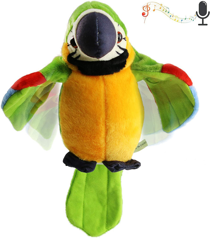Direct 2 U Cute Cartoon Custom Plush Baby Talking Parrot Toy, Ages 3+, Multicolour
Direct 2 U Cute Cartoon Custom Plush Baby Talking Parrot Toy, Ages 3+, Multicolour