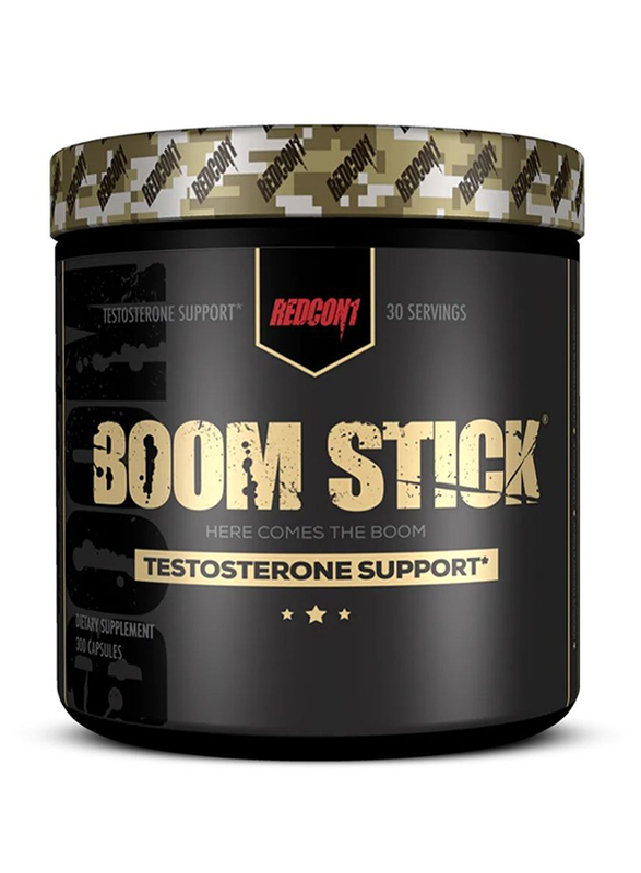 Redcon1 Boom Stick Testosterone Support Dietary Supplement, 270 Capsules, Regular
Redcon1 Boom Stick Testosterone Support Dietary Supplement, 270 Capsules, Regular