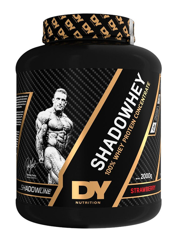 DY Nutrition Shadowhey 100% Whey Protein Concentrate, 66 Servings, 2 KG, Strawberry
DY Nutrition Shadowhey 100% Whey Protein Concentrate, 66 Servings, 2 KG, Strawberry