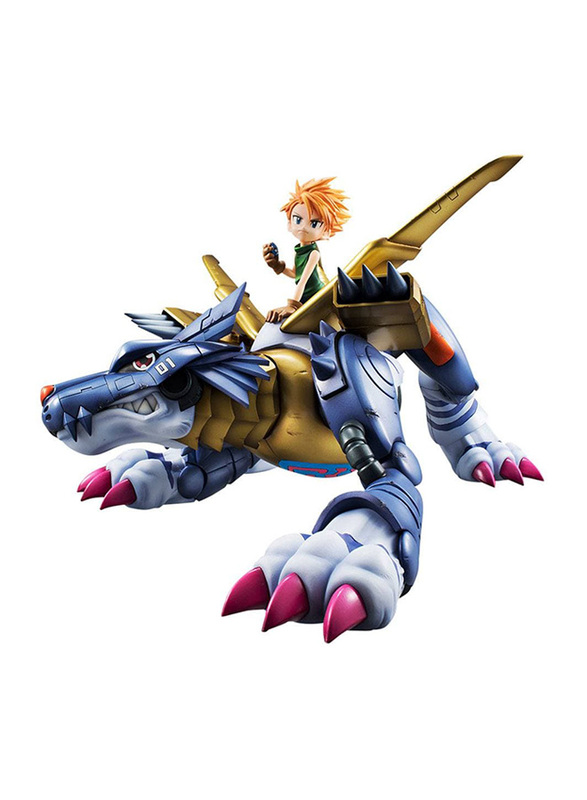 Megahouse Digimon Adventure Precious G.E.M. Metal Garurumon & Ishida Yamato Figurine, Ages 15+, Multicolour
Megahouse Digimon Adventure Precious G.E.M. Metal Garurumon & Ishida Yamato Figurine, Ages 15+, Multicolour