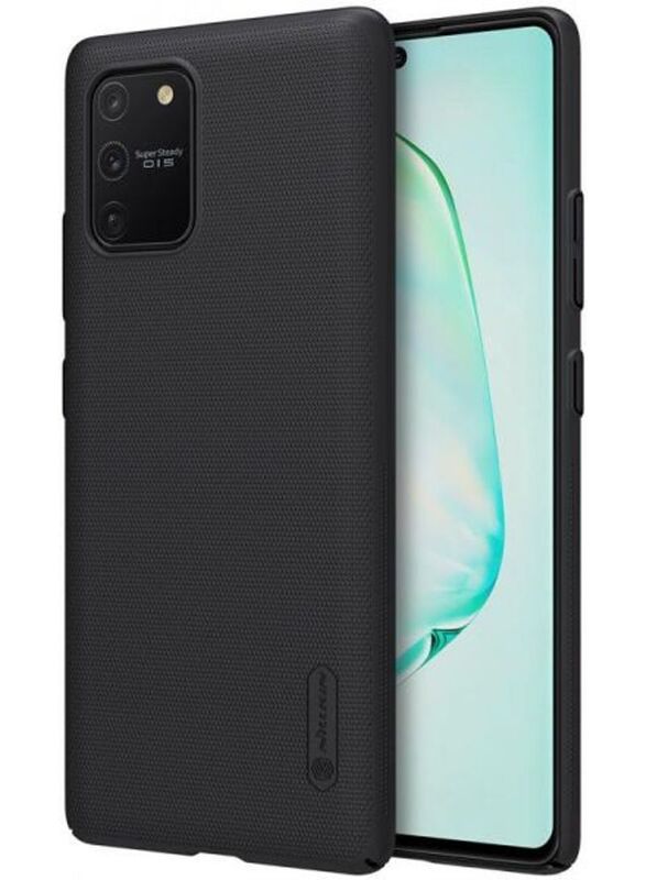 Nillkin Silicone Super Protective Mobile Pone Back Case Cover for Samsung Galaxy S10 Lite 2020, Black
Nillkin Silicone Super Protective Mobile Pone Back Case Cover for Samsung Galaxy S10 Lite 2020, Black