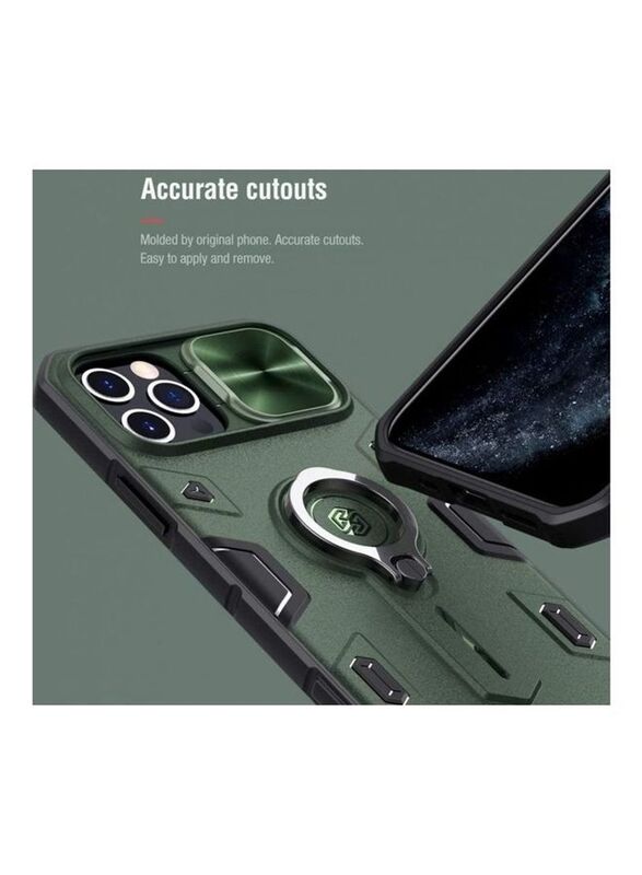 Nillkin Apple iPhone 12 Pro Camshield Armor Metal Ring Shockproof Frame Tpu Mobile Phone Case Cover, Black/Green
Nillkin Apple iPhone 12 Pro Camshield Armor Metal Ring Shockproof Frame Tpu Mobile Phone Case Cover, Black/Green