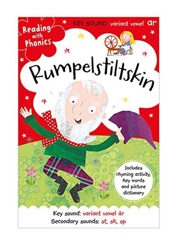 Rumpelstiltskin (Reading with Phonics series), Hardcover Book, By: Rosie Greening
Rumpelstiltskin (Reading with Phonics series), Hardcover Book, By: Rosie Greening