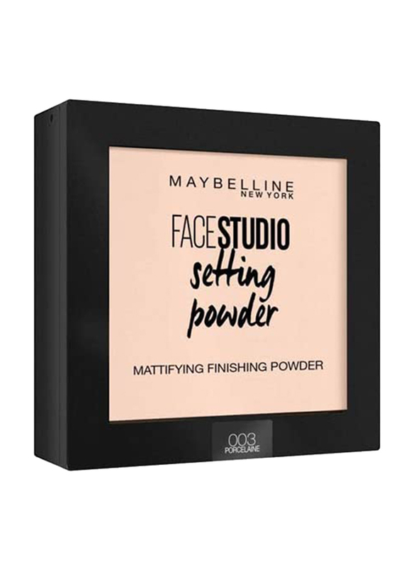 Maybelline New York Face Studio Setting Mattifying Finishing Powder, 003 Porcelain
Maybelline New York Face Studio Setting Mattifying Finishing Powder, 003 Porcelain