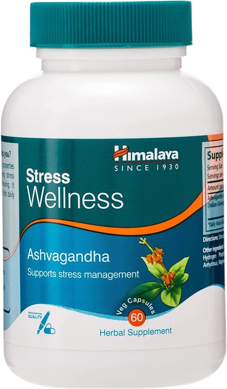 Himalaya Ashvagandha, Relieves Stress and Boosts Energy, Ashwagandha Veg. Tablets, 60 Tablets
Himalaya Ashvagandha, Relieves Stress and Boosts Energy, Ashwagandha Veg. Tablets, 60 Tablets