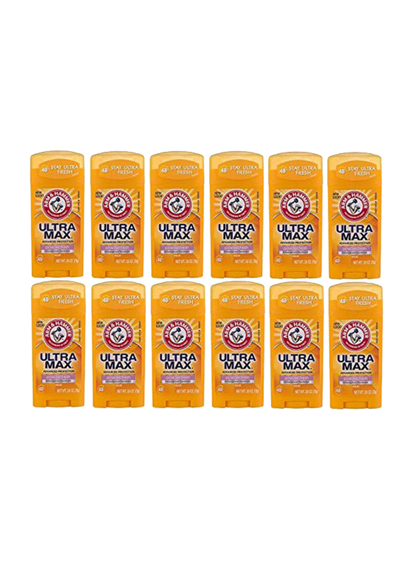 Arm & Hammer Ultramax Invisible Solid Powder Fresh Antiperspirant & Deodorant, 12 x 2.6 oz
Arm & Hammer Ultramax Invisible Solid Powder Fresh Antiperspirant & Deodorant, 12 x 2.6 oz