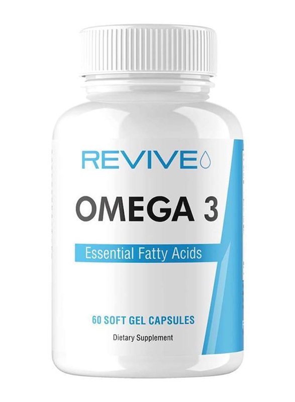 Revive MD Middle East Revive Omega 3 Essential Fatty Acids Dietary Supplement, 60 Soft Gel Capsules
Revive MD Middle East Revive Omega 3 Essential Fatty Acids Dietary Supplement, 60 Soft Gel Capsules