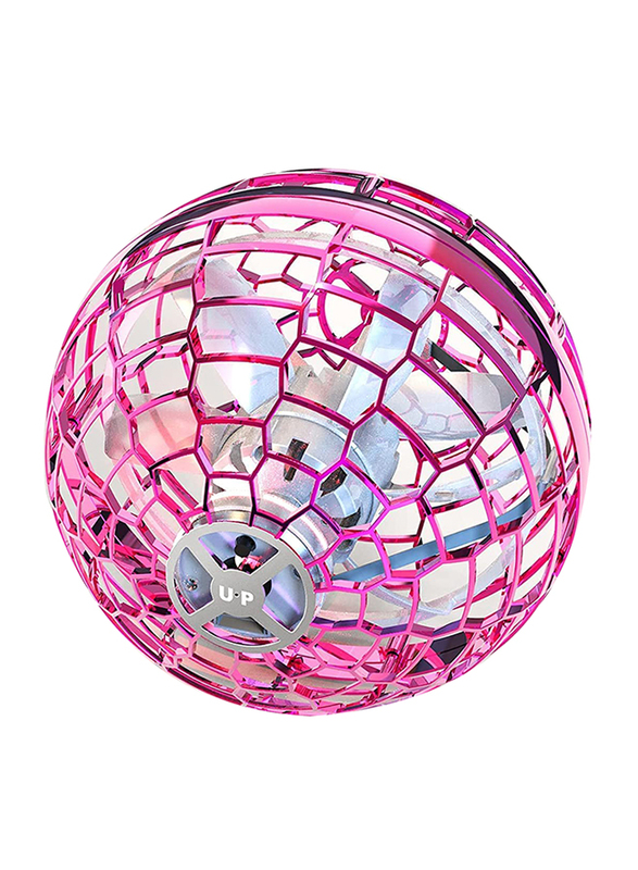Generic Fly Nova Pro Boomerang Spinner Dynamic RGB Lights Double Pass Flying Ball, Ages 3+, Pink
Generic Fly Nova Pro Boomerang Spinner Dynamic RGB Lights Double Pass Flying Ball, Ages 3+, Pink