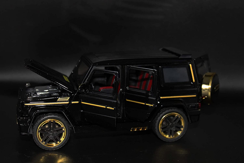 Generic Mercedes Benz Brabus G65 1:24 Pull Back Sound Light Diecast Toy Car, Ages 3+, Multicolour
Generic Mercedes Benz Brabus G65 1:24 Pull Back Sound Light Diecast Toy Car, Ages 3+, Multicolour