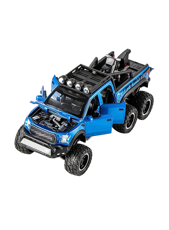 Cheung Star 1:24 Ford F150 Beast Raptor Diecast Alloy Car Model Pull Back Die Cast Model Car, Ages 3+, Blue
Cheung Star 1:24 Ford F150 Beast Raptor Diecast Alloy Car Model Pull Back Die Cast Model Car, Ages 3+, Blue