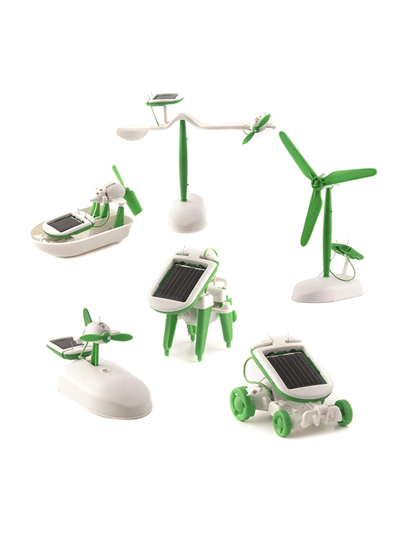 LNLJ 6 in 1 Educational Engineering Stem Model Toys Learning Coding Robot Self-Assembled Solar Science Kit, Ages 8+, Multicolour
LNLJ 6 in 1 Educational Engineering Stem Model Toys Learning Coding Robot Self-Assembled Solar Science Kit, Ages 8+, Multicolour