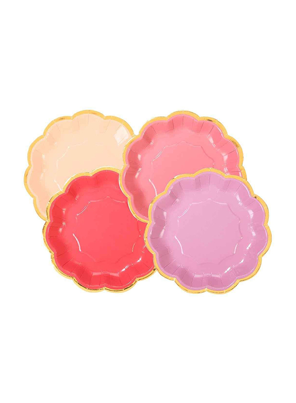 Talking Tables 18cm 12-Piece Riotous Rose Scalloped Paper Plate Set, 4 Designs, Multicolour
Talking Tables 18cm 12-Piece Riotous Rose Scalloped Paper Plate Set, 4 Designs, Multicolour