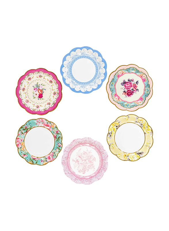 Talking Tables 18cm 12-Piece Truly Scrumptious Small "Vintage" Paper Plate Set, 6 Designs, Multicolour
Talking Tables 18cm 12-Piece Truly Scrumptious Small "Vintage" Paper Plate Set, 6 Designs, Multicolour