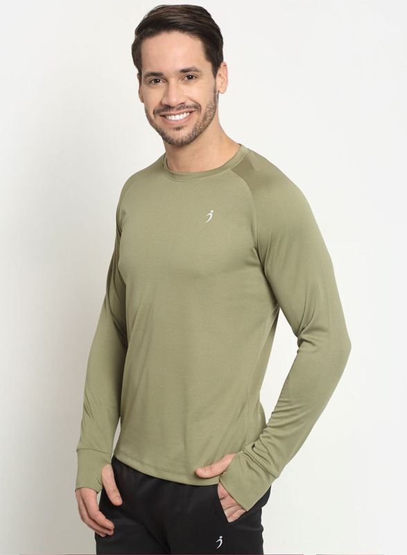 Incite Plain Training Round Neck Long Sleeve Slim Fit T-Shirt for Men, Double Extra Large, Green
Incite Plain Training Round Neck Long Sleeve Slim Fit T-Shirt for Men, Double Extra Large, Green
