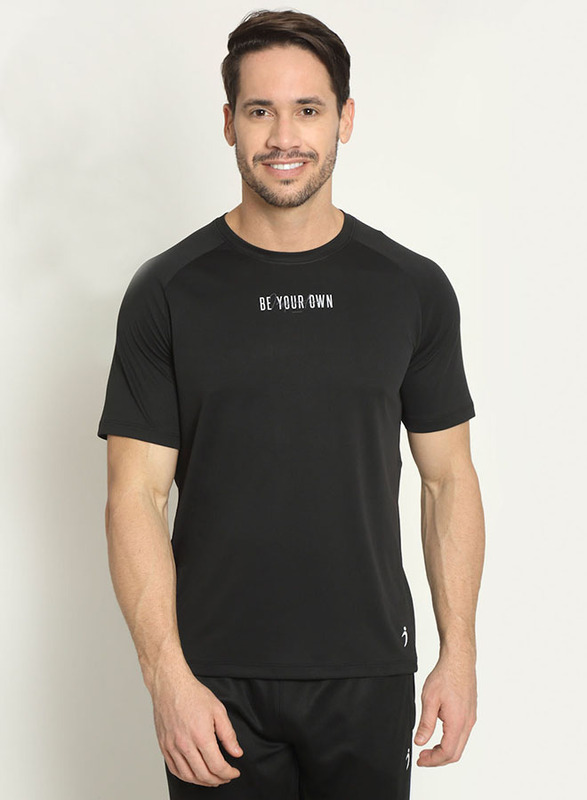 Incite Printed Training Round Neck Short Sleeve Slim Fit T-Shirt for Men, Small, Black
Incite Printed Training Round Neck Short Sleeve Slim Fit T-Shirt for Men, Small, Black