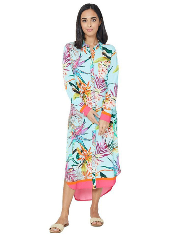 Couture Labs Couturelabs Galia Tropical Sunrise V-Neck Long Sleeve Tropical Floral Print Dress, Extra Large, Green
Couture Labs Couturelabs Galia Tropical Sunrise V-Neck Long Sleeve Tropical Floral Print Dress, Extra Large, Green