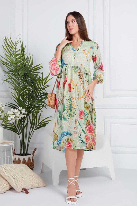Couture Labs Couturelabs Kendari Tropical Sunrise Stand V-Neck Long Sleeve Flower Print Midi Dress, Small, Multicolour
Couture Labs Couturelabs Kendari Tropical Sunrise Stand V-Neck Long Sleeve Flower Print Midi Dress, Small, Multicolour