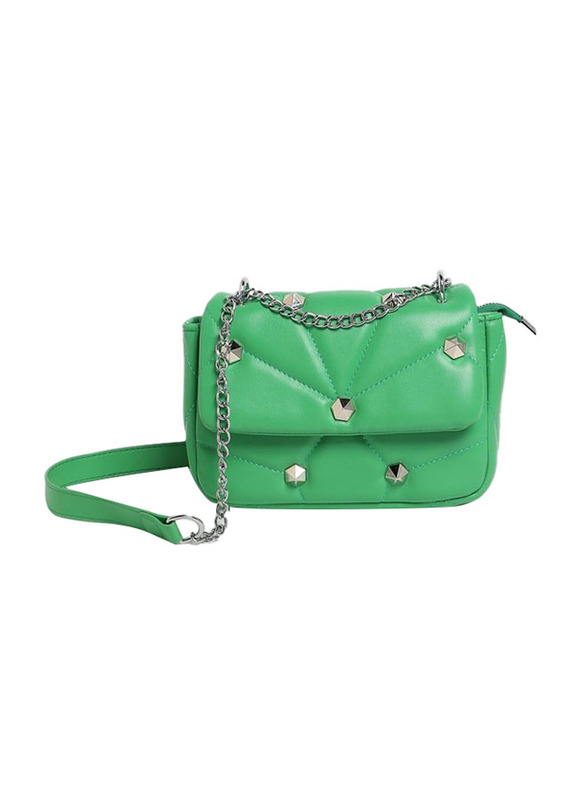Couture Labs Beryl Fashion Flatter PU Leather Shoulder Bag for Women, Green
Couture Labs Beryl Fashion Flatter PU Leather Shoulder Bag for Women, Green