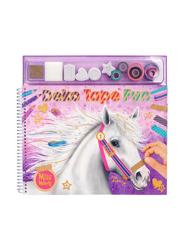 Top Model TOPModel Miss Melody Colouring Book with Deco Tape Fun, For Ages, All Ages
Top Model TOPModel Miss Melody Colouring Book with Deco Tape Fun, For Ages, All Ages
