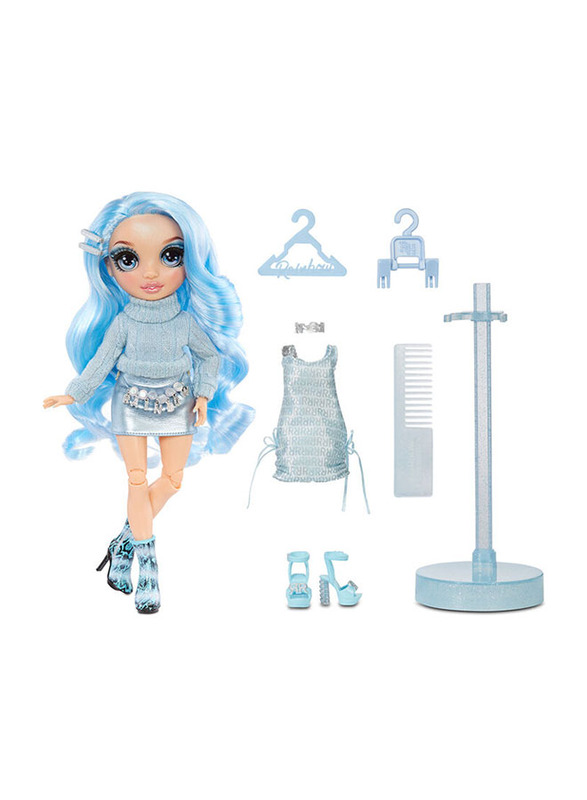 Rainbow High S3 Gabrielle Icely Fashion Doll with Accessories Set, 9 Pieces, Ages 6+, Light Blue
Rainbow High S3 Gabrielle Icely Fashion Doll with Accessories Set, 9 Pieces, Ages 6+, Light Blue