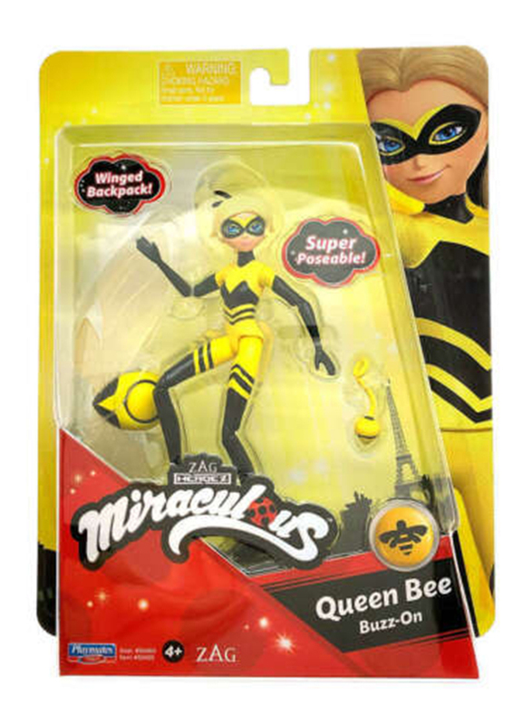 Miraculous Moments Small Doll Ladybug Queen Bee Buzz-On, Action Figures, Ages 4+
Miraculous Moments Small Doll Ladybug Queen Bee Buzz-On, Action Figures, Ages 4+