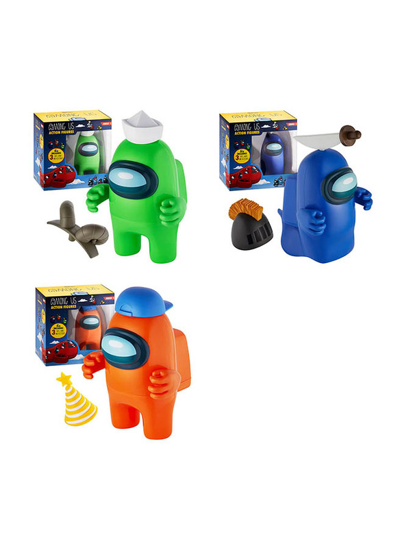 Among Us Action Blue Window Box (S2) + 3 Hands, Hats & Accessories, Action Figures, Ages 3+
Among Us Action Blue Window Box (S2) + 3 Hands, Hats & Accessories, Action Figures, Ages 3+
