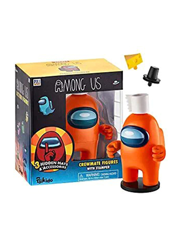 Among Us Action Orange Window Box (S2) + 3 Hands, Hats & Accessories, Action Figures, Ages 3+
Among Us Action Orange Window Box (S2) + 3 Hands, Hats & Accessories, Action Figures, Ages 3+