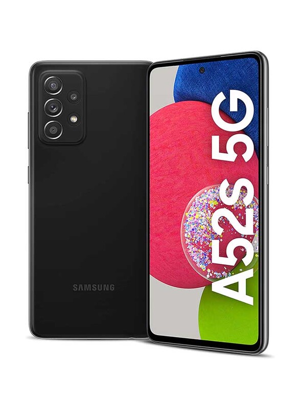 Samsung Galaxy-A52s 256GB Black, 8GB RAM, 5G, Dual Sim Smartphone, SM-A528BZKIMEA, UAE Version
Samsung Galaxy-A52s 256GB Black, 8GB RAM, 5G, Dual Sim Smartphone, SM-A528BZKIMEA, UAE Version