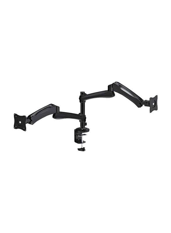 iPlay Universal Interactive Counterbalance Desk Mount for 13 to 27-inch Dual Curved/Dual LCD/LED Monitor, iPlay 7277 Dual, Black
iPlay Universal Interactive Counterbalance Desk Mount for 13 to 27-inch Dual Curved/Dual LCD/LED Monitor, iPlay 7277 Dual, Black