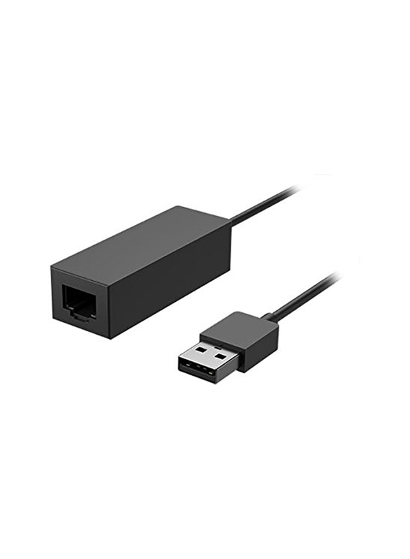 Microsoft Gigabit Ethernet Adapter, USB 3.0 Male to Gigabit Ethernet Adapter Surface for Tablets, 3U4-00011, Black
Microsoft Gigabit Ethernet Adapter, USB 3.0 Male to Gigabit Ethernet Adapter Surface for Tablets, 3U4-00011, Black