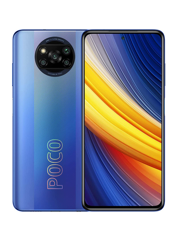 Xiaomi Poco X3 Pro 8GB Blue, 8GB RAM, 4G LTE, Dual Sim Smartphone, M2102J20SG
Xiaomi Poco X3 Pro 8GB Blue, 8GB RAM, 4G LTE, Dual Sim Smartphone, M2102J20SG