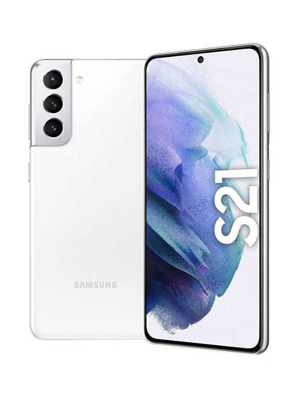 Samsung Galaxy S21 256GB Phantom White, 8GB RAM, 5G, Dual Sim Smartphone, UAE Version
Samsung Galaxy S21 256GB Phantom White, 8GB RAM, 5G, Dual Sim Smartphone, UAE Version